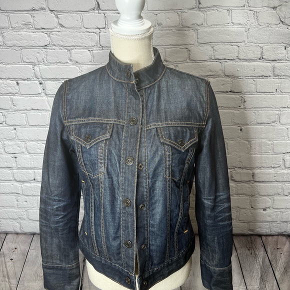 Gap women’s snap front trucker jacket size small - Picture 6 of 15